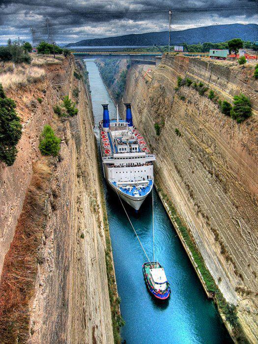 Het kanaal van Korinthe - Kombuispraat